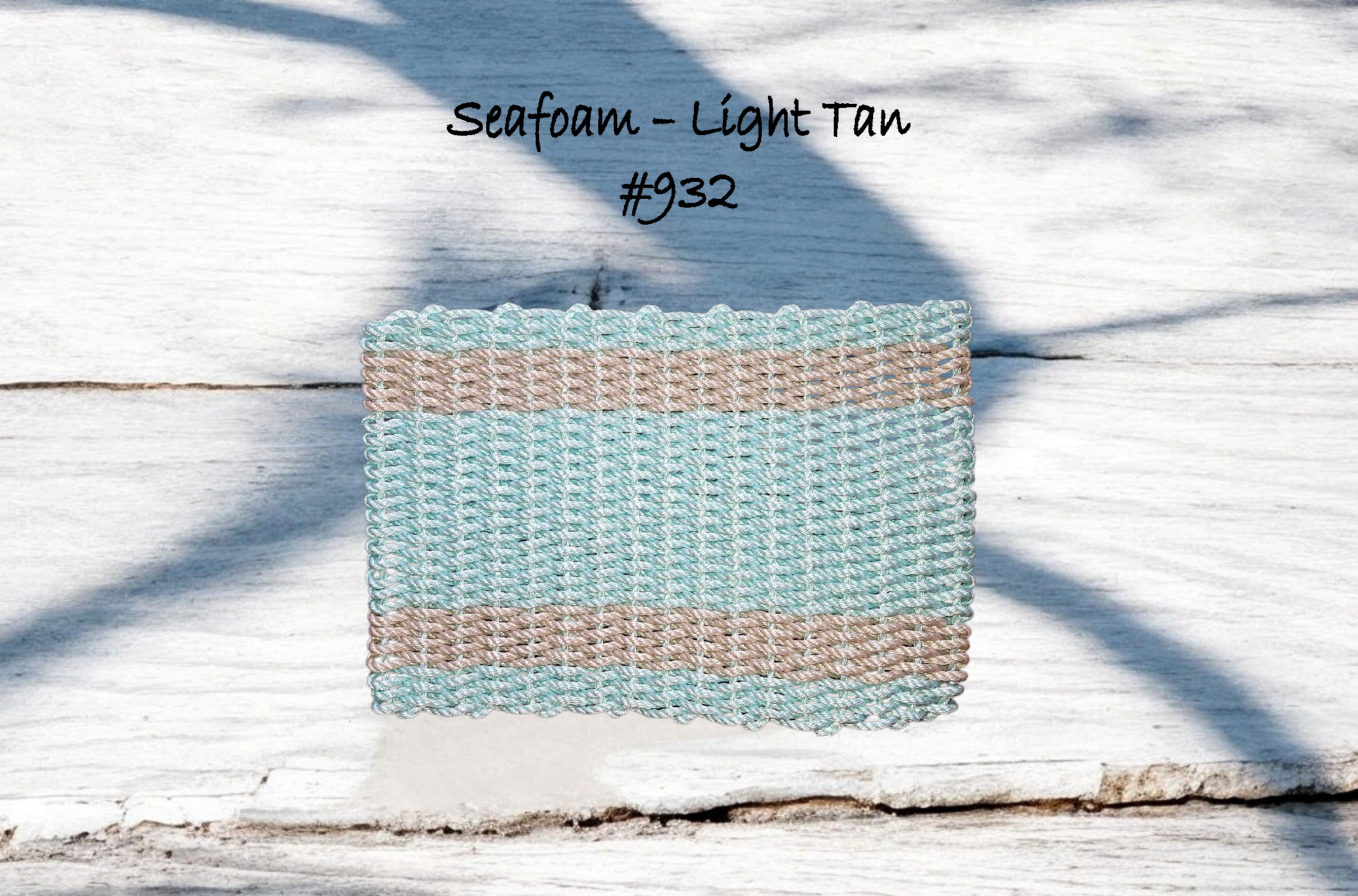 Maine Rope Mats – Großhandel Fußmatte – 932 Die "Original" handgefertigte gewebte Maine-Hummerseil-Fußmatte0