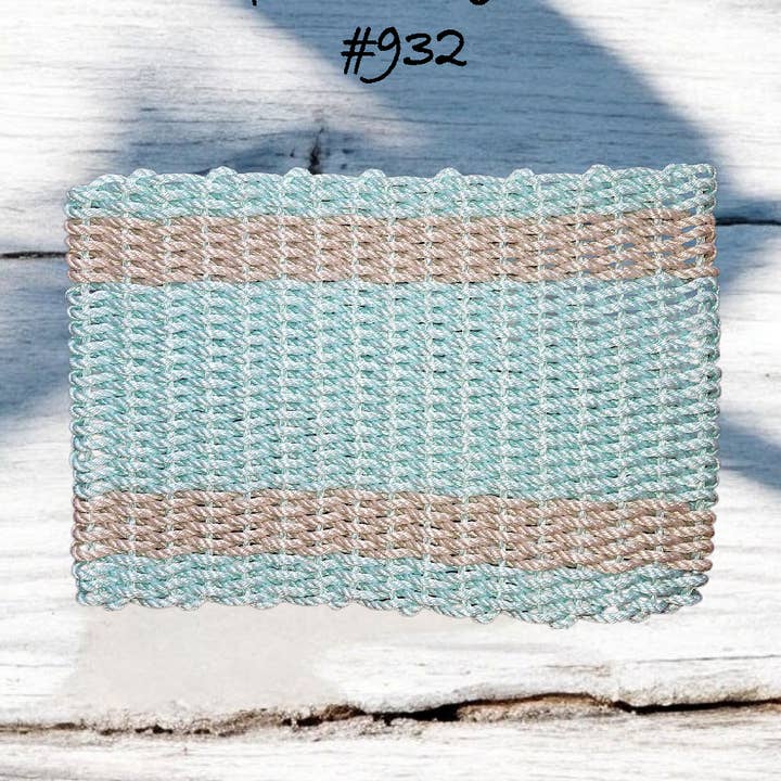 Maine Rope Mats – Großhandel Fußmatte – 932 Die "Original" handgefertigte gewebte Maine-Hummerseil-Fußmatte0