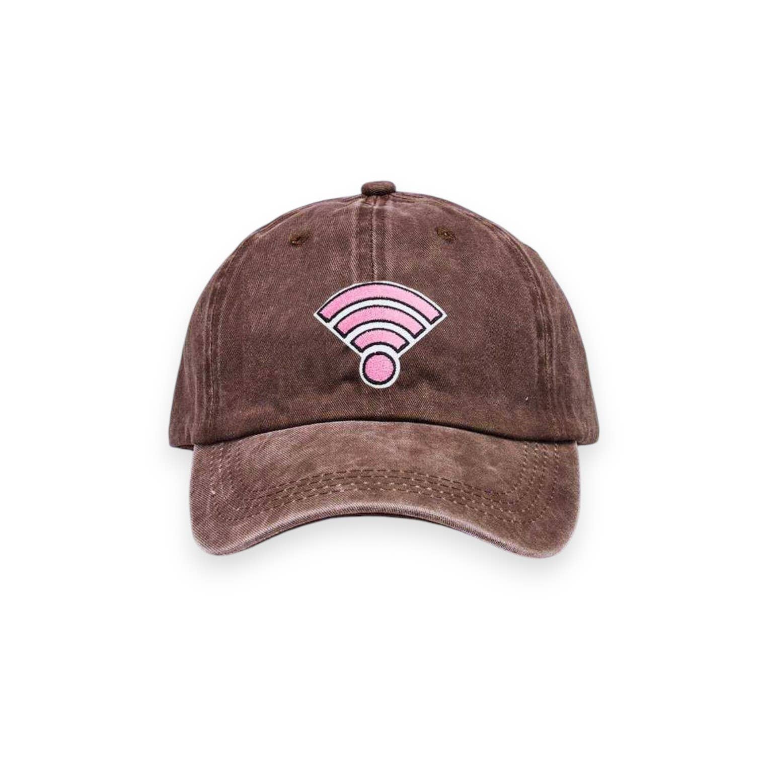 LA Jewelry Plaza - Wholesale Baseball Cap - Women's - Wifi Iconic Patch Vintage Cotton Cap11