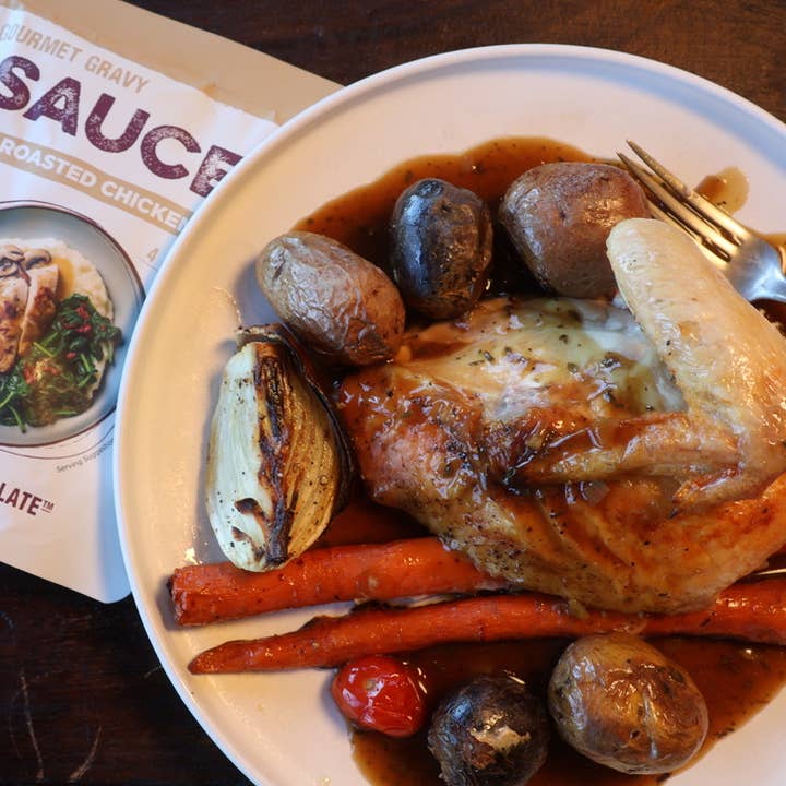 Le Sauce & Co. - Wholesale Sauce - Le Sauce & Co. 4 Serving Roasted Chicken Gourmet Gravy3