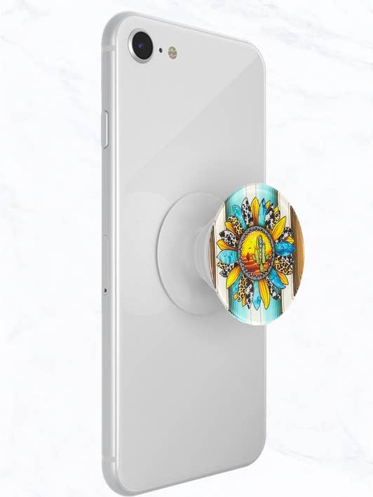 Western Phone Grip Pop Sockets for wholesale by Suzie Q USA