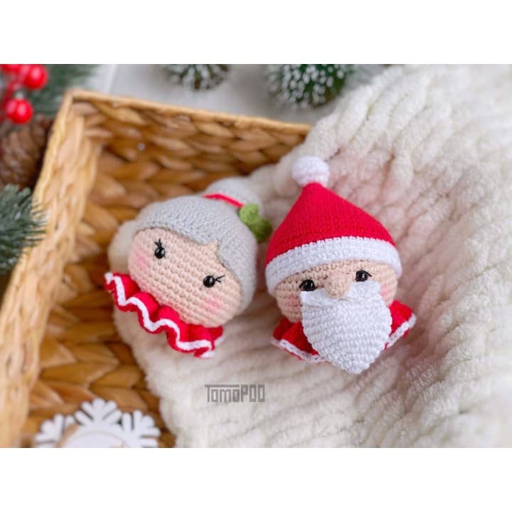 TOMOPOD LLC - Wholesale Ornament - Crochet Christmas Ornaments, Amigurumi Toys, Holiday Decor4