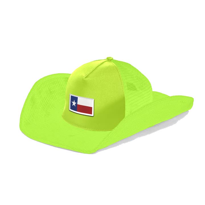 Cowboy Snapback - Wholesale Cowboy Hat - Unisex - TEXAS FLAG COWBOY SNAPBACK: 5 PANEL6