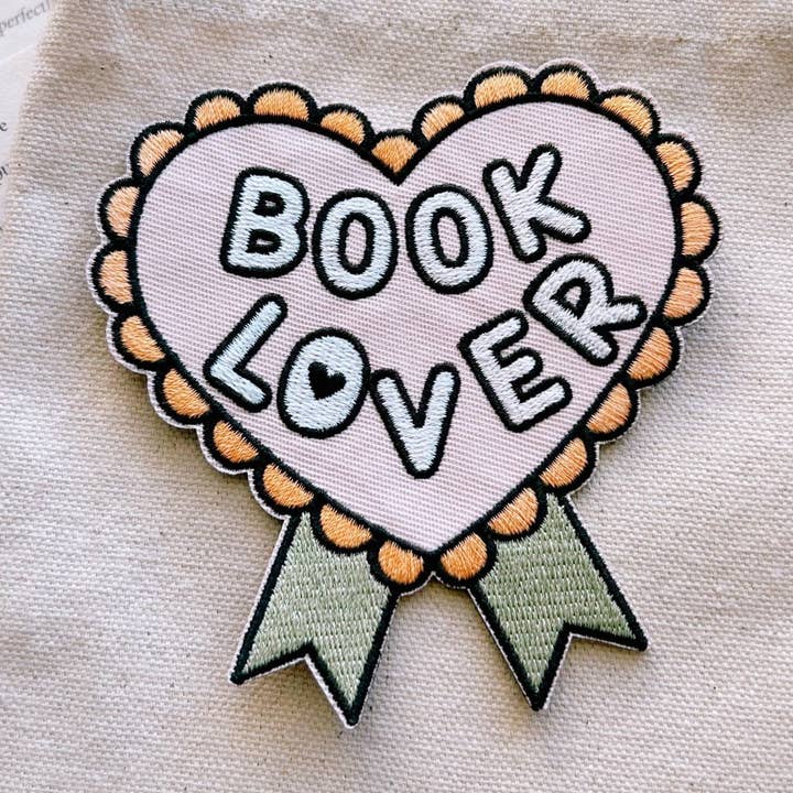 Patch thermocollant Book Lover pour la vente par My Secret Copy