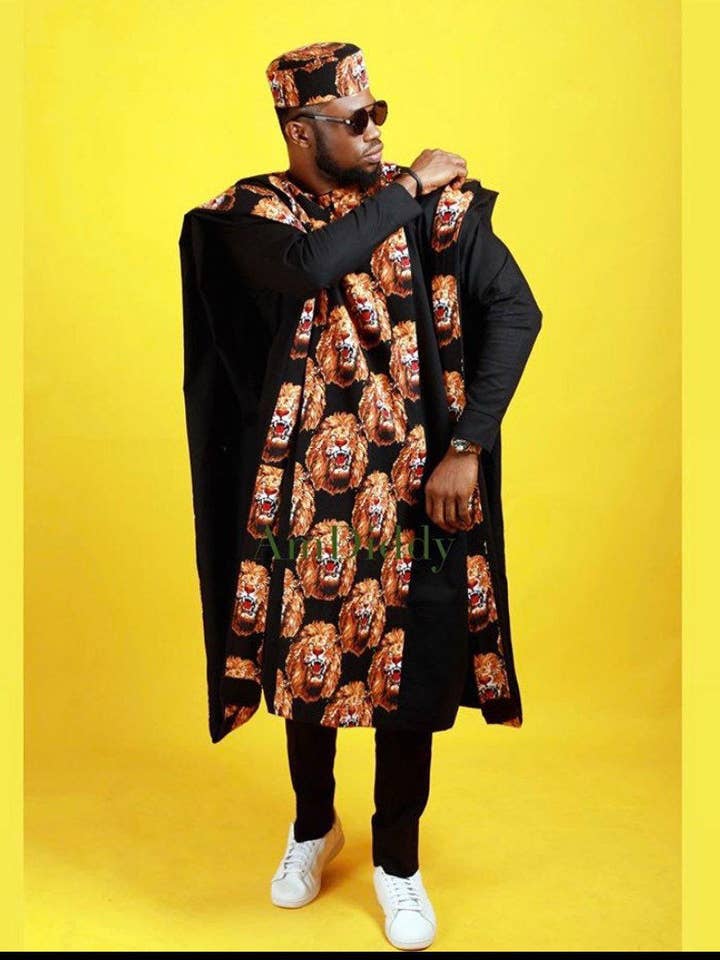 Dimaz – Engroshandel Kimono - Dame – Isiagu agbada afrikanske mænds påklædning