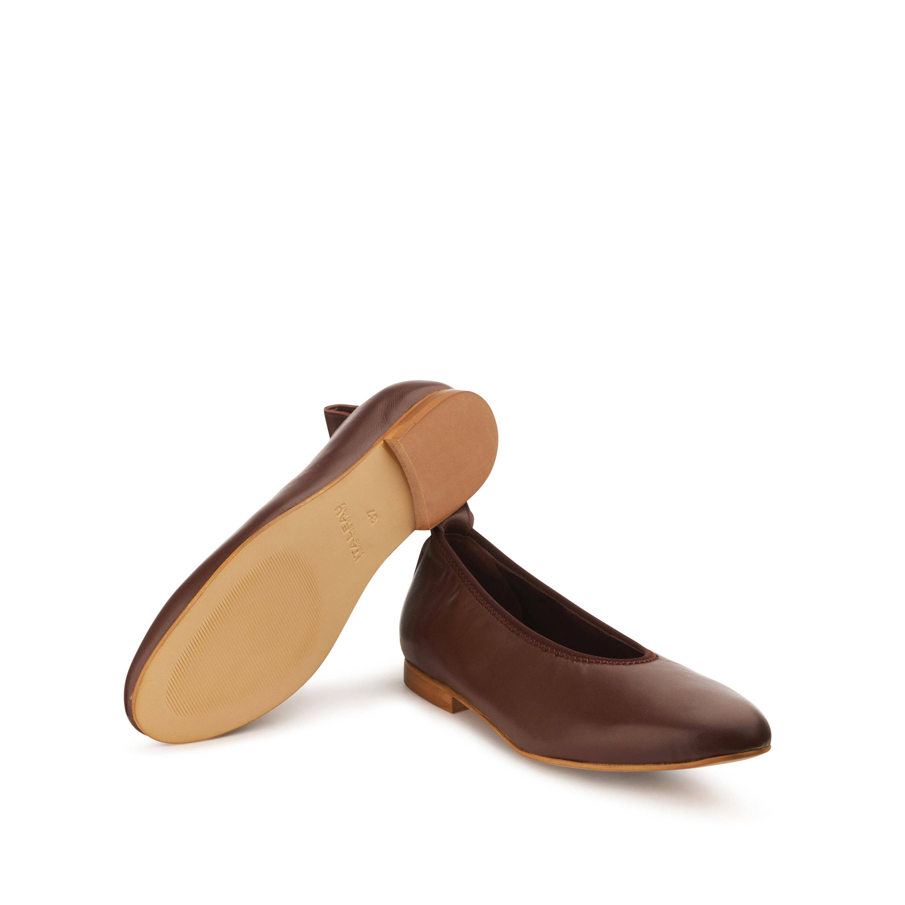 Valleria Flexlite Flats Chocolate for wholesale on Faire5