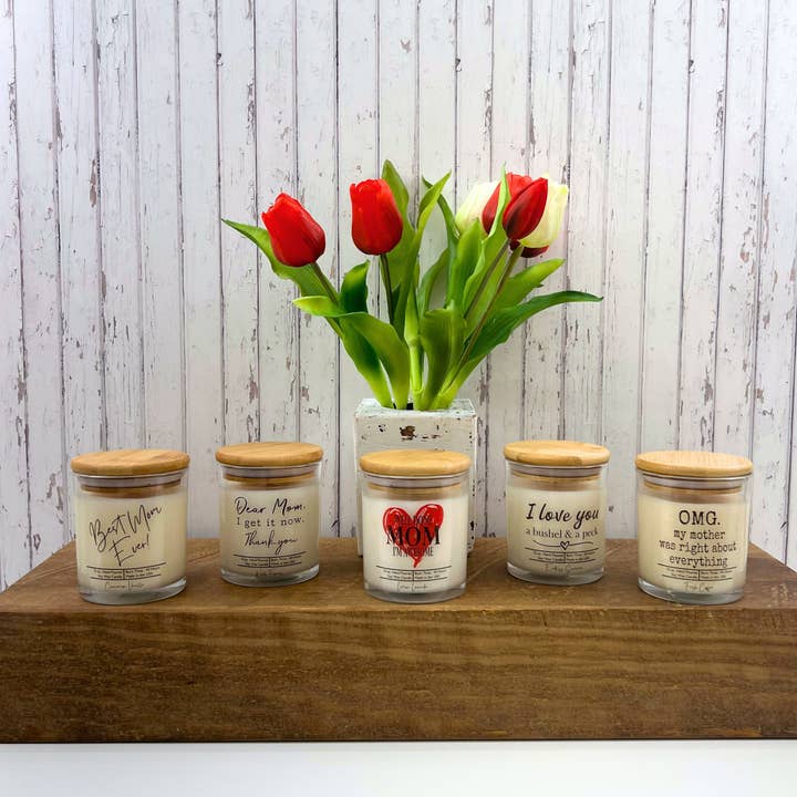 Driftless Studios - Wholesale Jar/Filled Candle - Well Done Mom I'm Awesome - Mothers Day - Soy Wax Candles