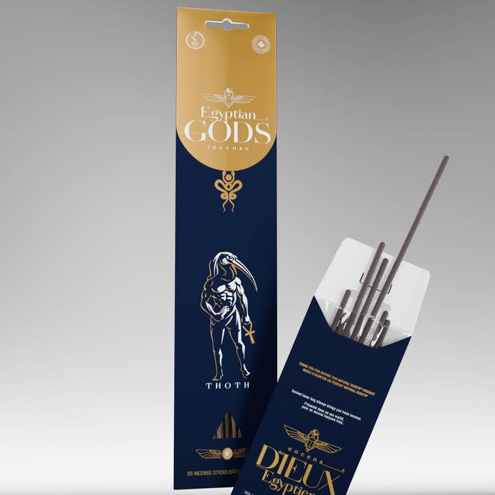 Egyptian Gods #09 Thoth Incense Sticks for wholesale by NATURAL SCENTS