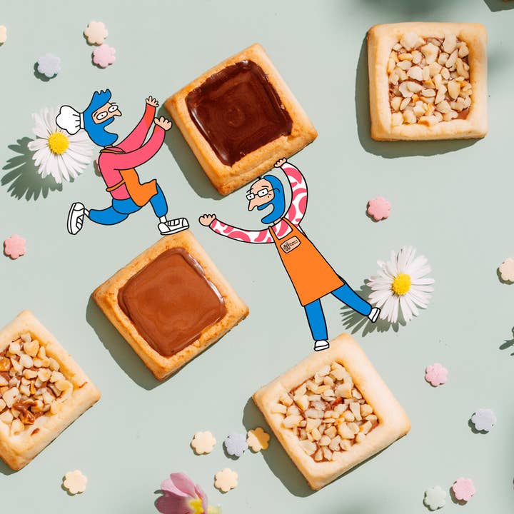 Michel et Augustin - Wholesale Cookie - 1case of 3Bags of Milk Chocolate Caramel cookie ($5 per Bag)4