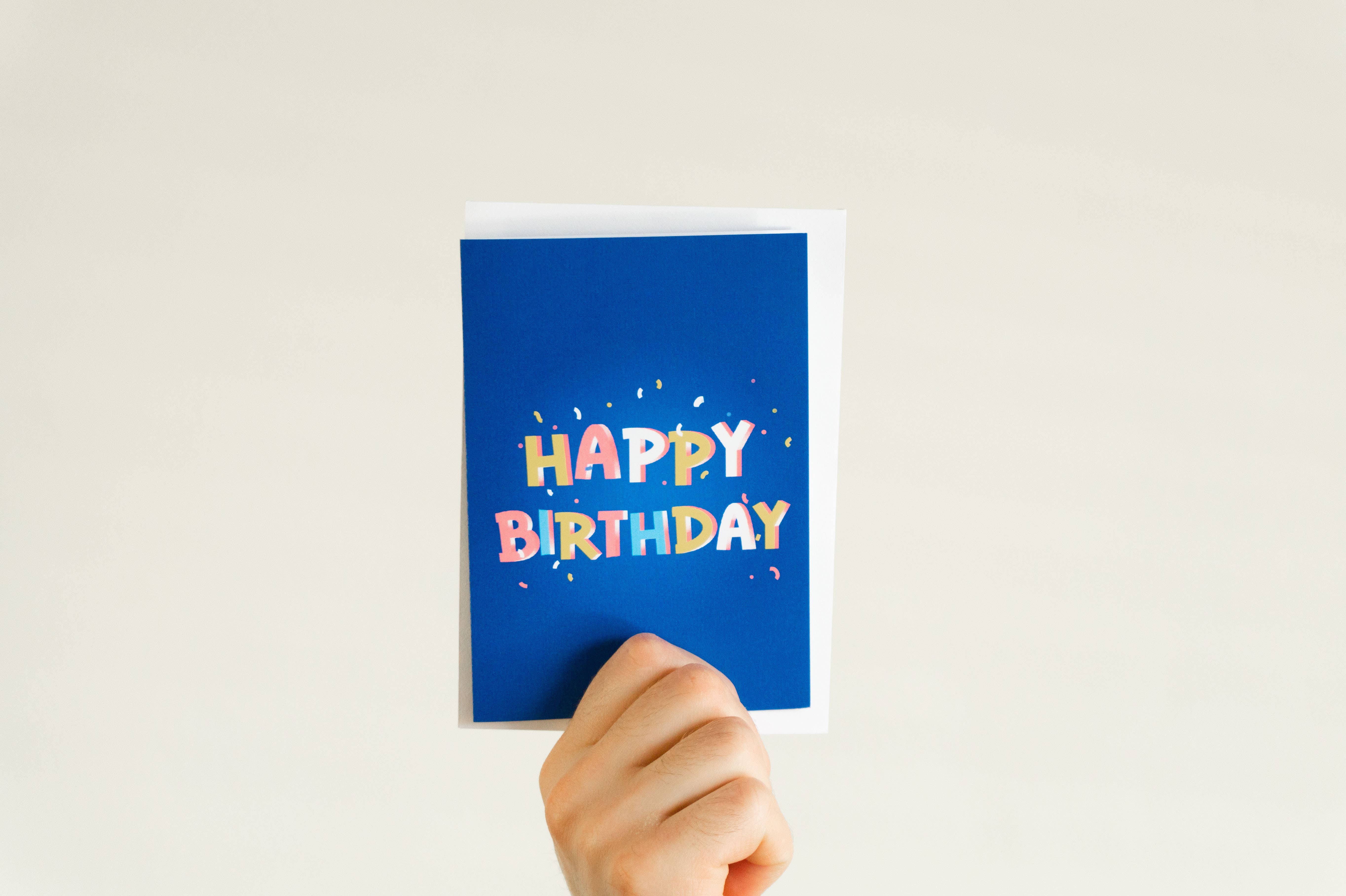 Creative Goodie - Vente Cartes d'anniversaire - Carte de voeux joyeux anniversaire1