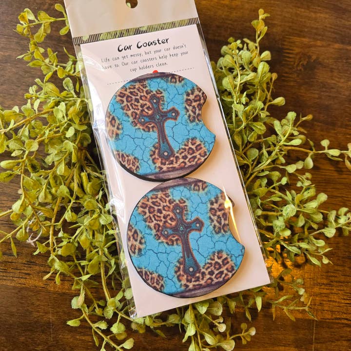 Autocoasterset voor wholesale door Magnolia On Main LLC