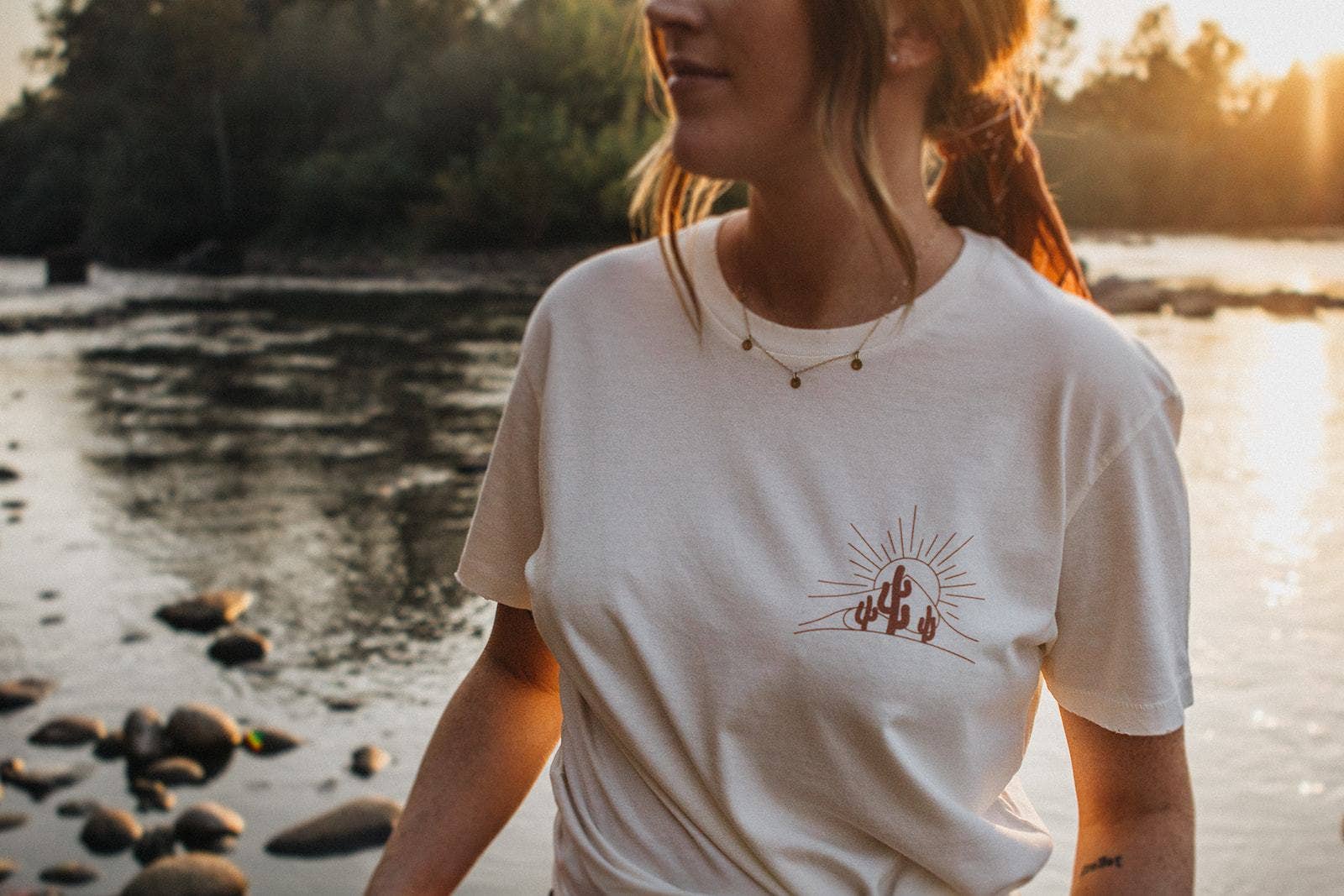 KLSD - Wholesale Screen Printed T-Shirt - Women's - God of the mountains vintage  Tee1