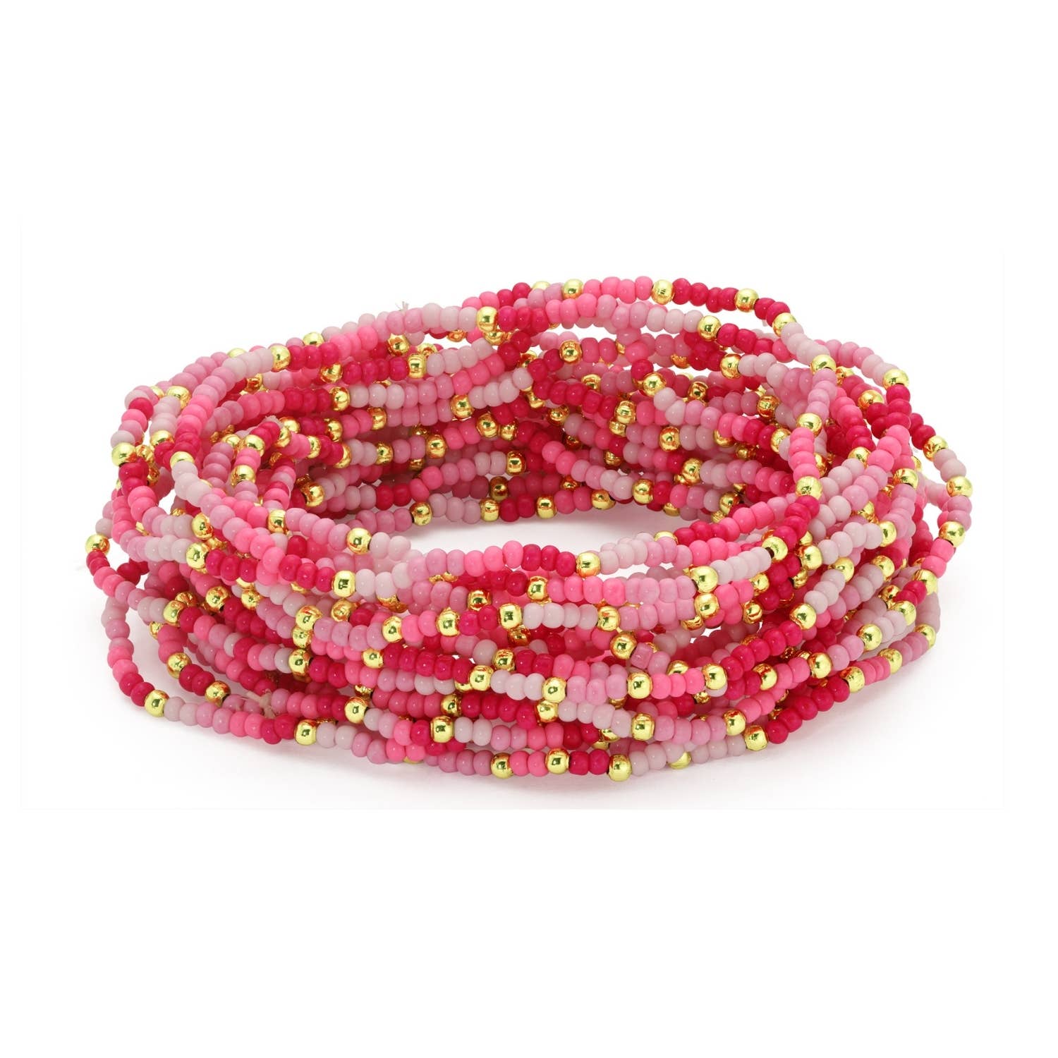 Splendid Iris - Wholesale Beaded Bracelet - Assorted 2mm Stretch Seed Bead Bracelets30