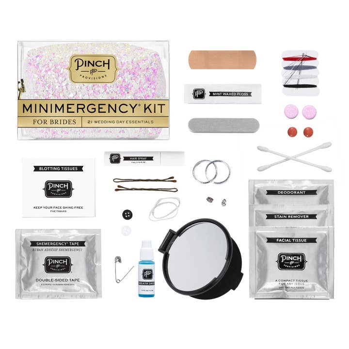 Pinch Provisions - Vente Pochette – femme - Kit de secours d'urgence pour mariées5