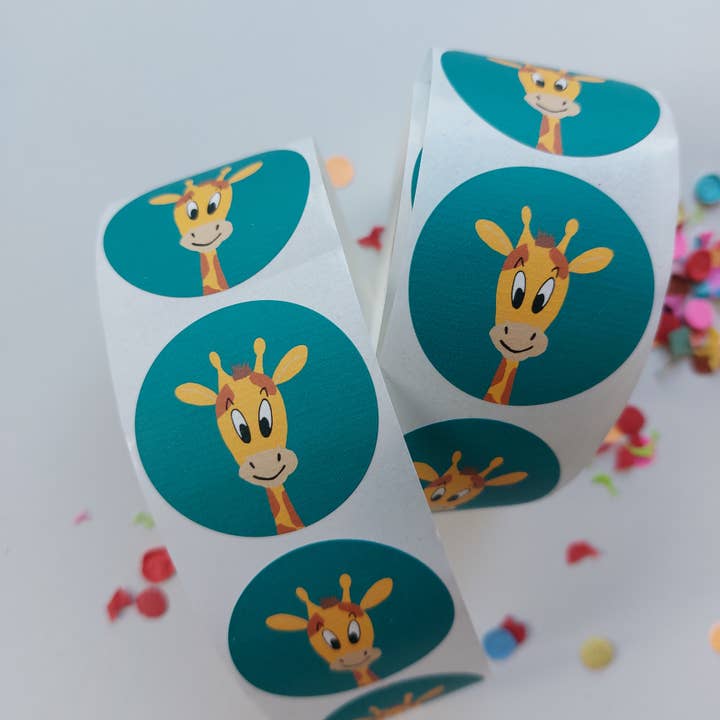 Autocollants - Girafe pour la vente par JUDITH maakt
