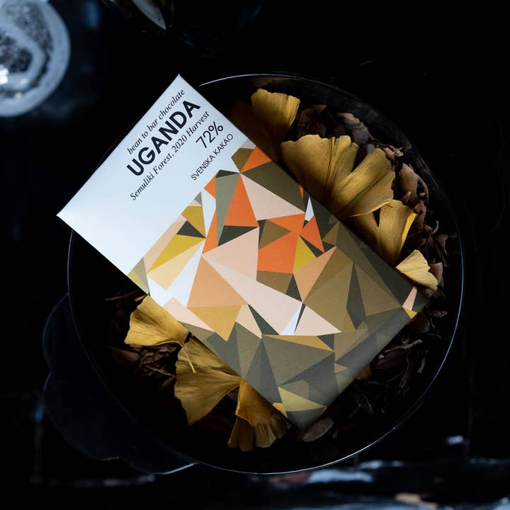 Svenska Kakao - Wholesale Chocolate Bar - Single Origin Dark Chocolate bar: Uganda 72% - Craft