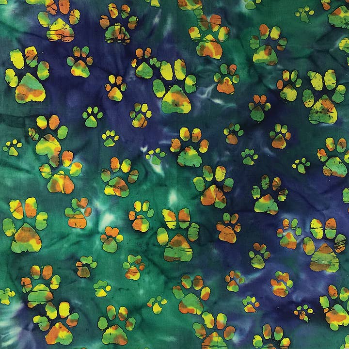 Bandanna - 22" - Paws (Imported) pets for wholesale by The Bandanna Company