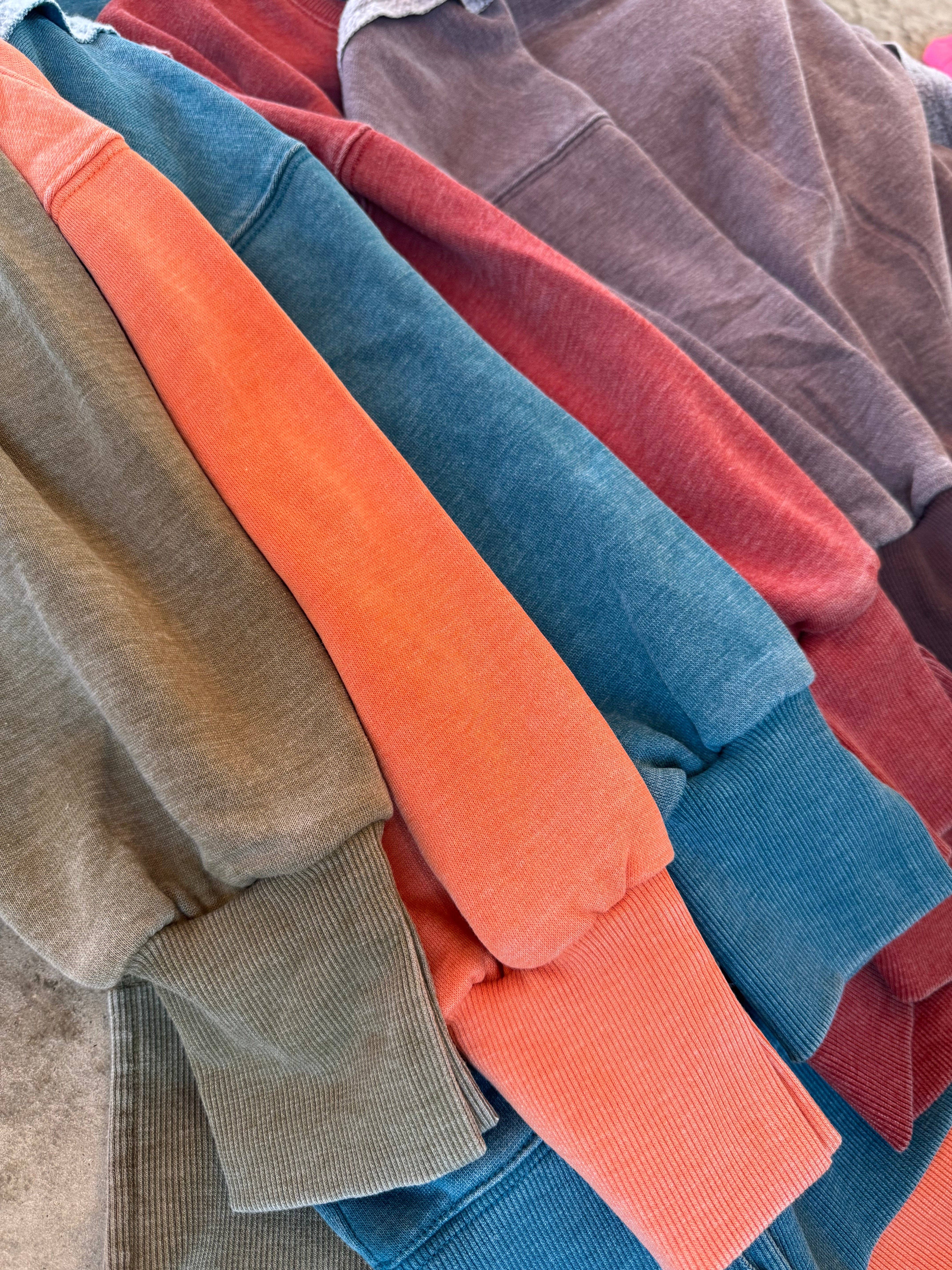 BLAKELEY - Wholesale Sweatshirt - Women's - FALL COLORS CLASSIC CREW PULLOVER19