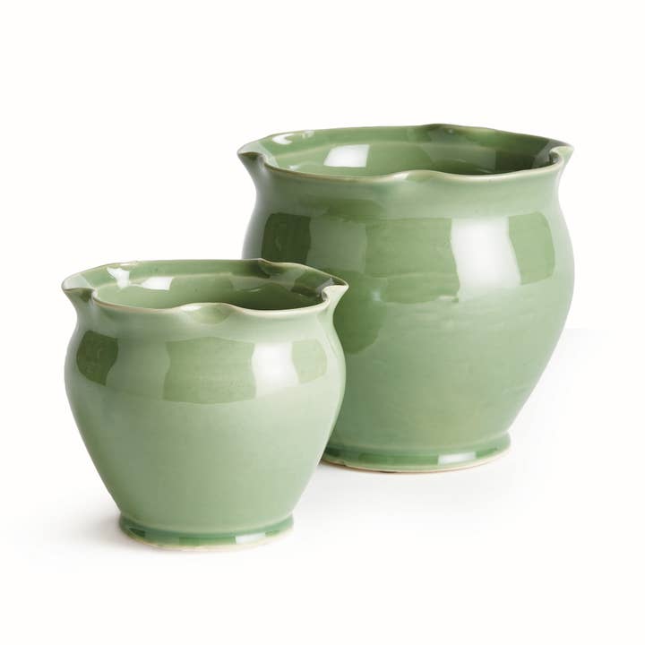 Napa Home & Garden - Wholesale Plant Pot - Megan Pots, Green