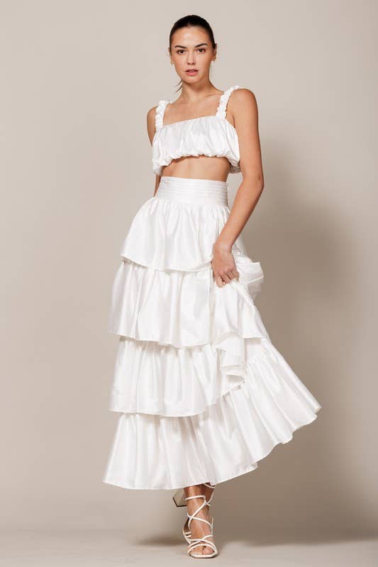 Endless Blu - Vendita all'ingrosso Camicetta - Donna - TOP CORTO SENZA MANICHE LT1230 CON CINGHIE ELASTICHE STROPICCIATE3