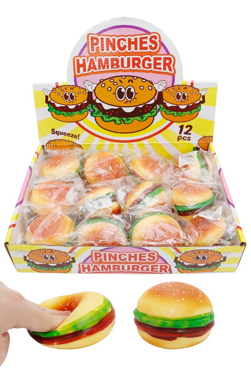 SÅSOM VISAS Hamburgare Slimefylld Mjuk Squishy Leksak för wholesale på Faire1