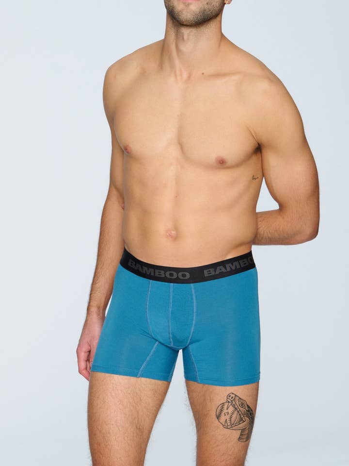 Bamboo Underwear - Wholesale Underwear - Men's - Men's Boxer 4"31