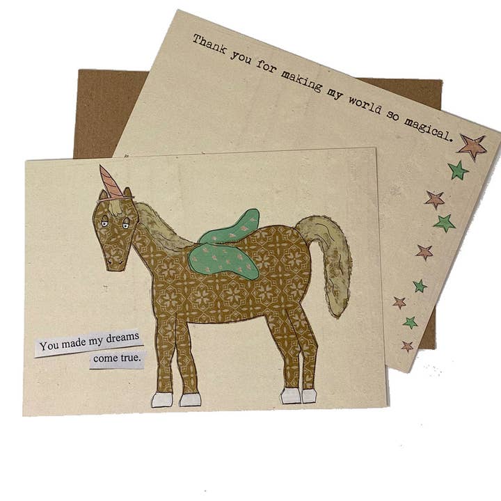 En drøm, der går i opfyldelse, fra hest for engroshandel hos The Creative Farm Girl