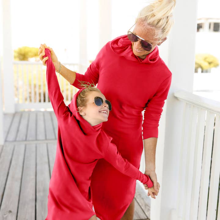Be Mi Los Angeles - Wholesale Dress - Kids - Organic Luna Hoodie Dress17