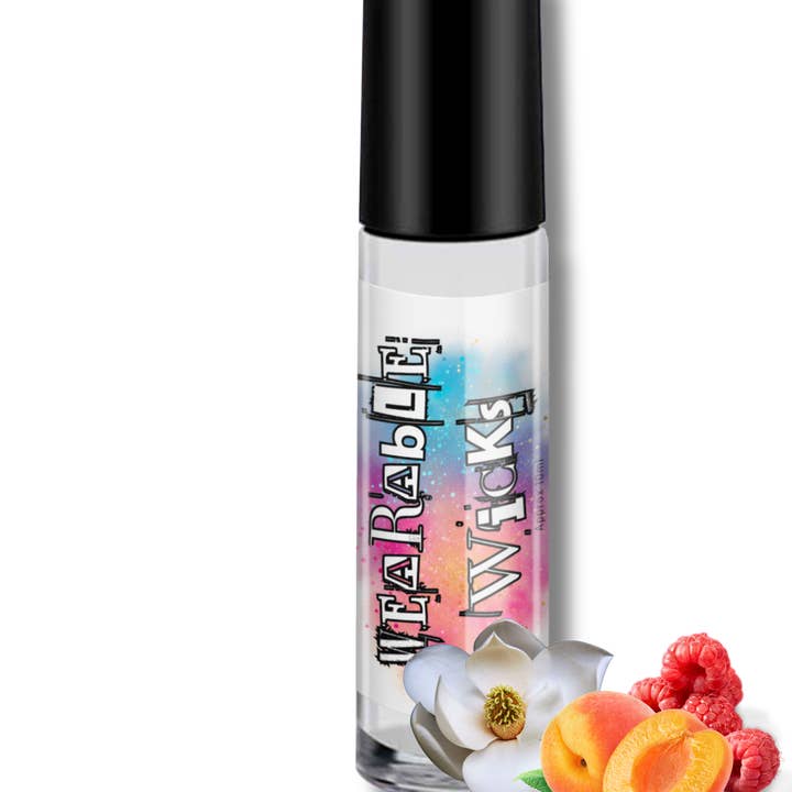 Sweet Magnolia Wearable Roll On : Magnolia, Peach & Raspberry Scent by Glitterwicks for wholesale by Glitterwicks