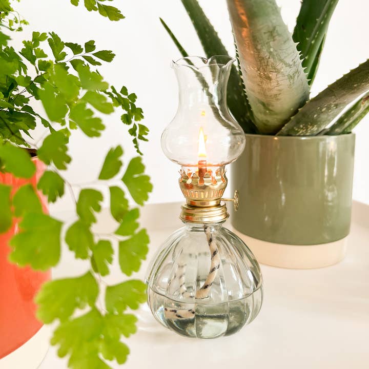shopandmarry - Wholesale Oil Warmer - ROSA 19cm vintage style oil lamp