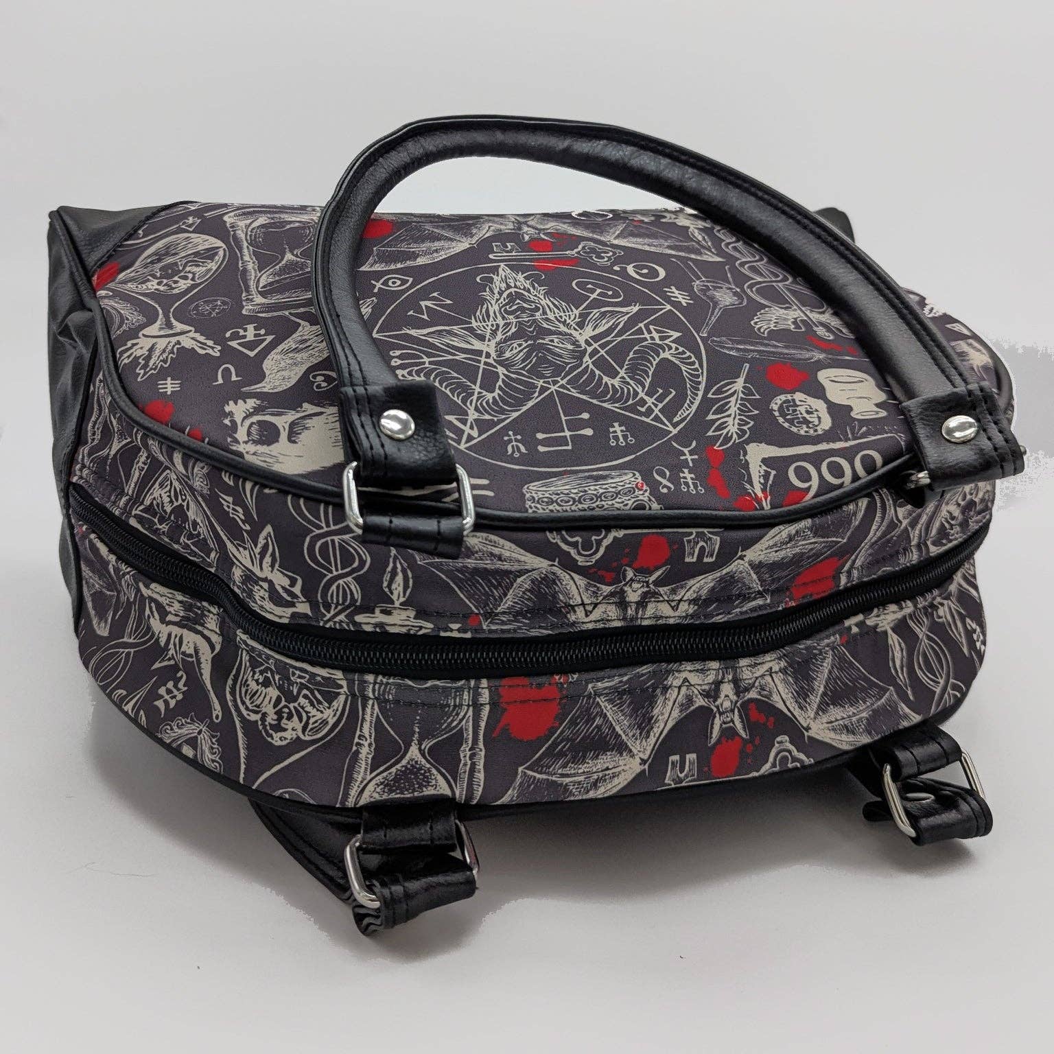 Shady Front - Wholesale Top Handle Bag - Women's - Occult Calling Purse2