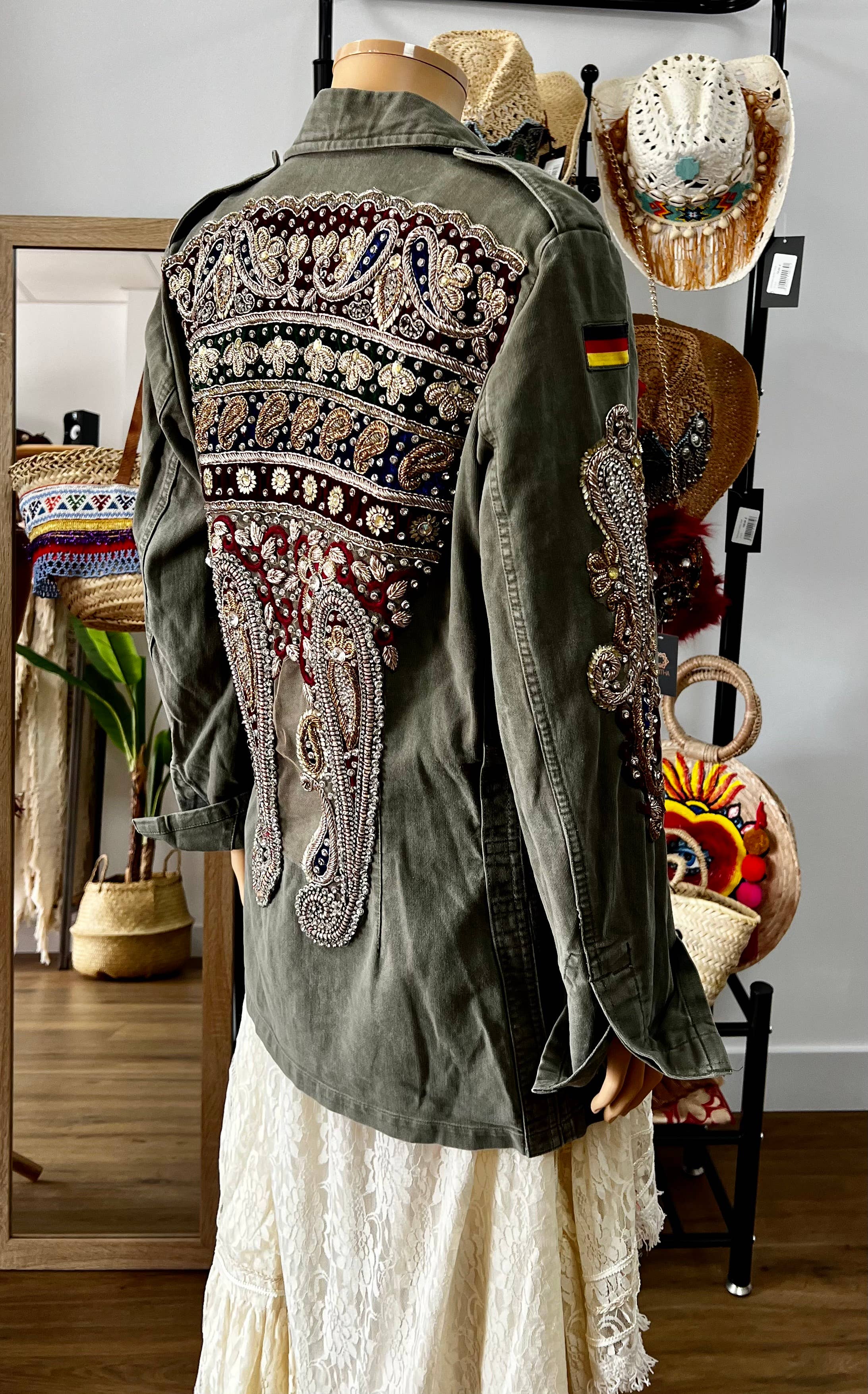 TABITHA - Wholesale Jacket - Women's - Army Vintage Jacket6