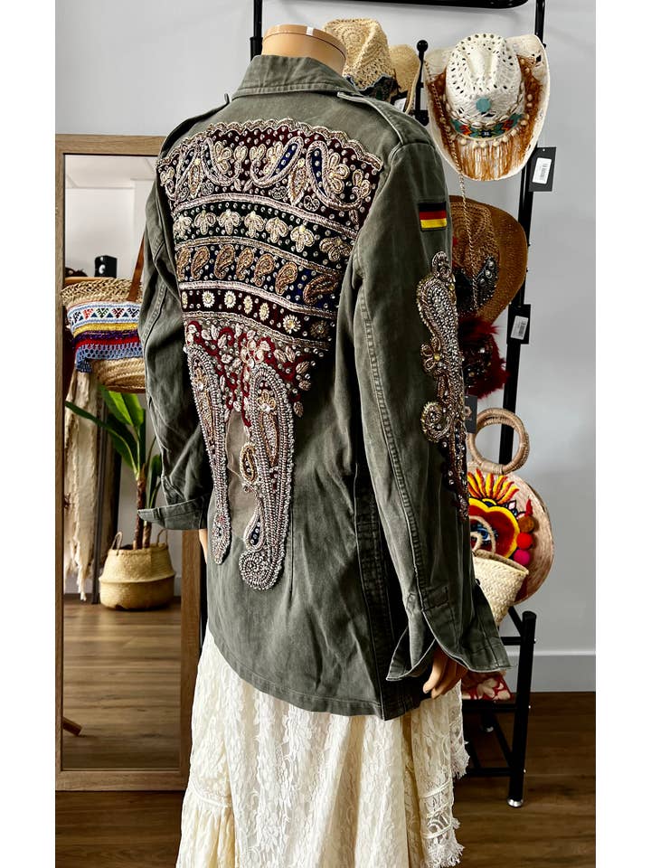 TABITHA - Wholesale Jacket - Women's - Army Vintage Jacket6