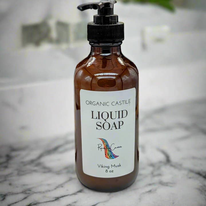Rainbow Cammo - Wholesale Body wash/shower gel - Organic Castile Soap0