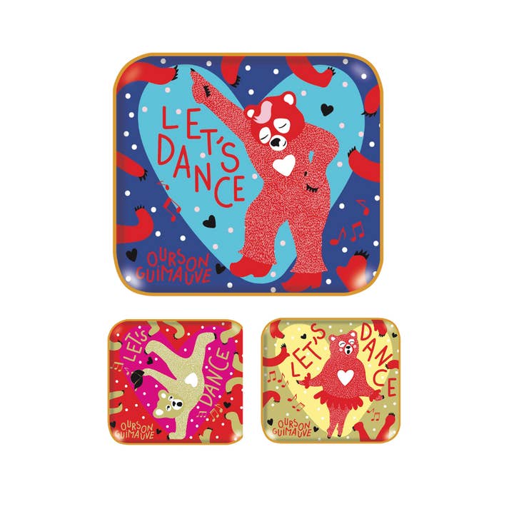 TASTY FRANCE - Wholesale Marshmallow - Let's Dance - Mini Me Marshmallow Bear 34g CHRISTMAS 20251