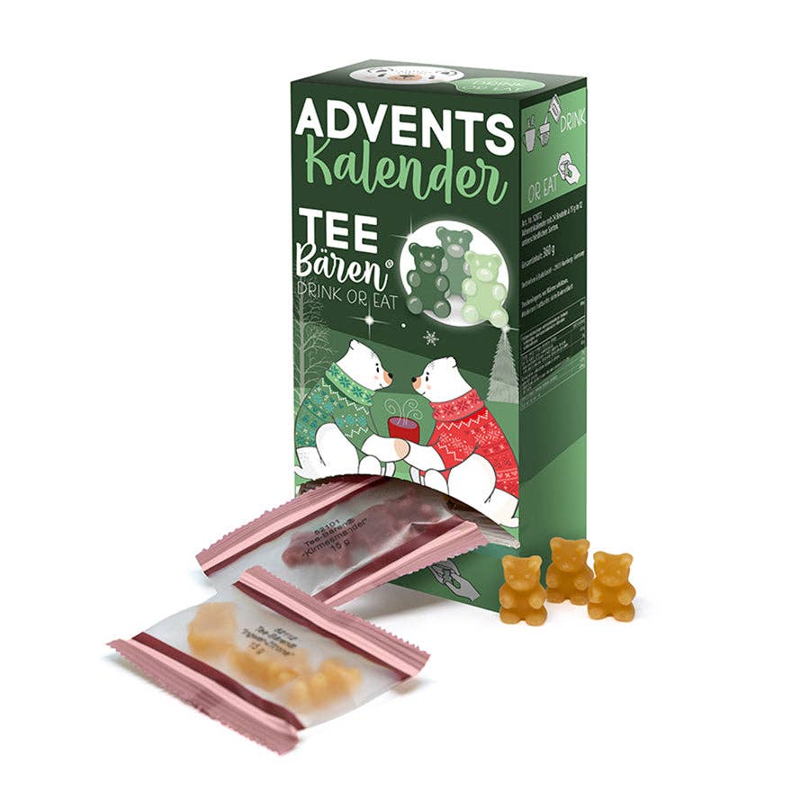 Naturelei - Wholesale Advent Calendar - Tea Bears® Advent Calendar - Duo with Mugs - 24 x 15g1