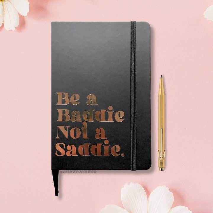 Adaeze and Company LLC - Wholesale Notebook - “Baddie” A5 Dot Grid Notebook