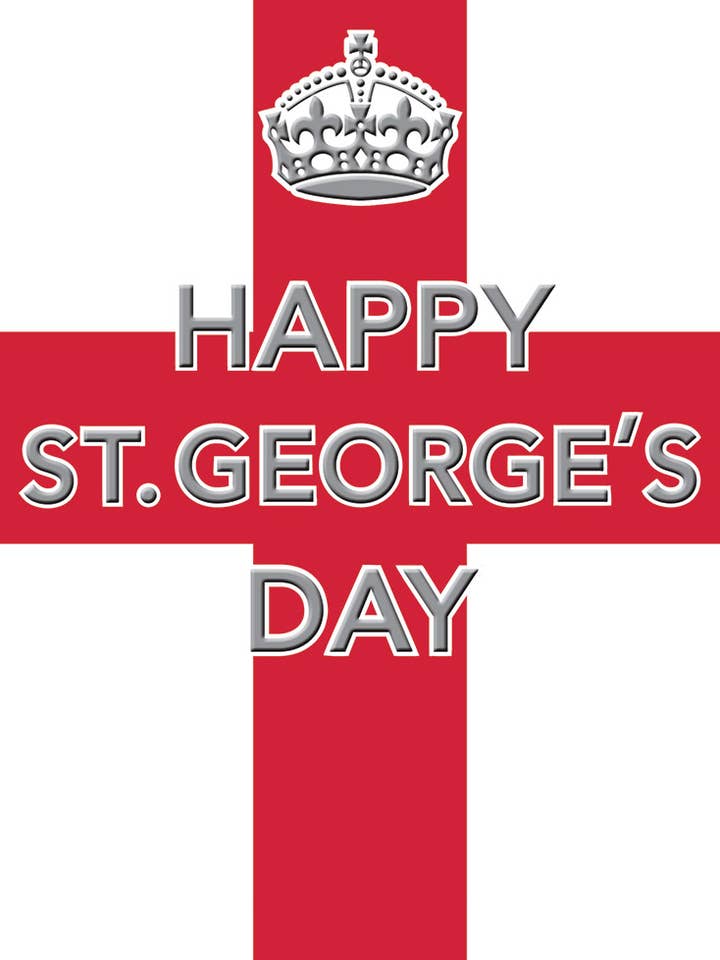 Cartão do Dia de São Jorge, Bandeira por atacado de Piccadilly Greetings