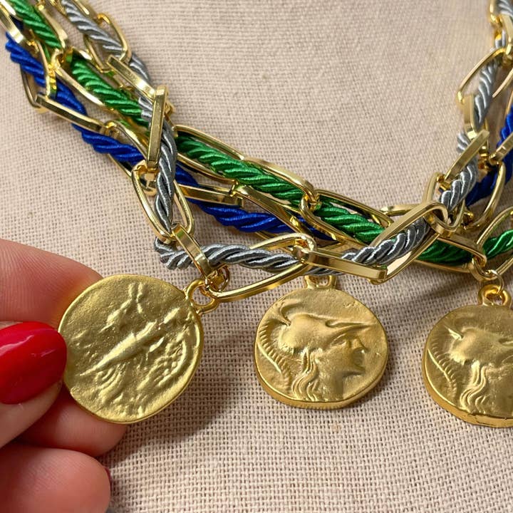 Mar&Ella - Wholesale Pendant/Charm Necklace - Athena Choker Necklace7