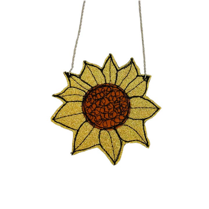 Collana Girasole per la vendita all'ingrosso da parte di Bumblebee Design Treasures