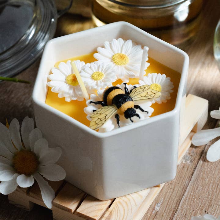 Bol à bougie en nid d'abeilles pour la vente par Southlake Gifts Canada