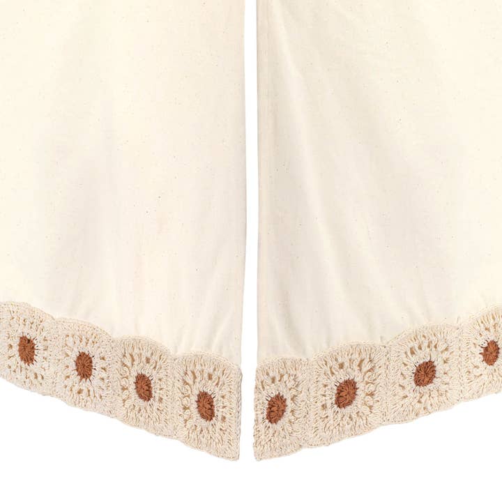 Crochet Crib Skirt for wholesale by Crane Baby