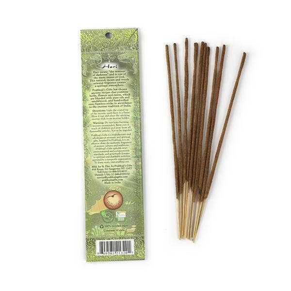 Prabhuji's Gifts - Wholesale Incense - Incense Sticks Hari - Amber and Sandalwood1