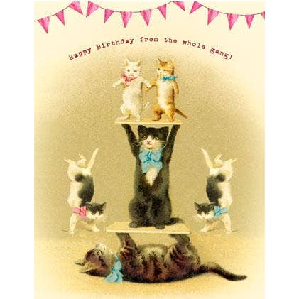 Cartolina Cards Inc. - Wholesale Birthday Card - Cc641 Happy Birthday from the Whole Gang