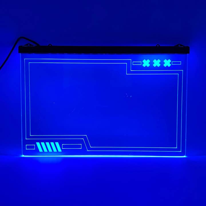 The 308 Collective - Wholesale Whiteboard/Dry-Erase Board - Color Changing LED Message Board (Hanging)0