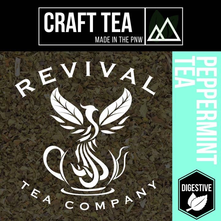Revival Tea Company - Wholesale Loose Tea - Peppermint Leaf2