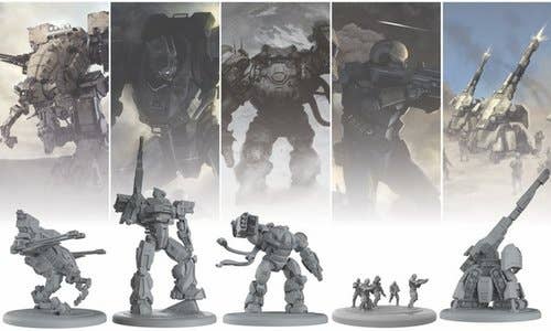 Braincrack Games - Wholesale Board game - Farsight: The War Chest | Plastic Miniatures Set1