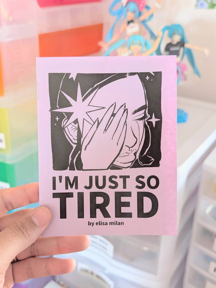 just so tired zine (poetry - chronic illness) for wholesale by Helloelisamilan