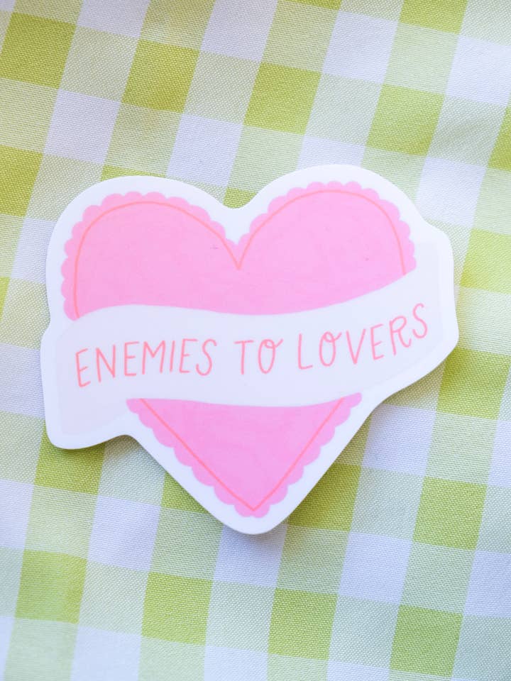 Aufkleber „Feinde für Liebhaber“ für den Großhandel von Hanstan Studio