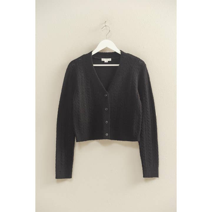 HYFVE - Venta al por mayor Cárdigan - Mujer - Jersey de punto trenzado con botones